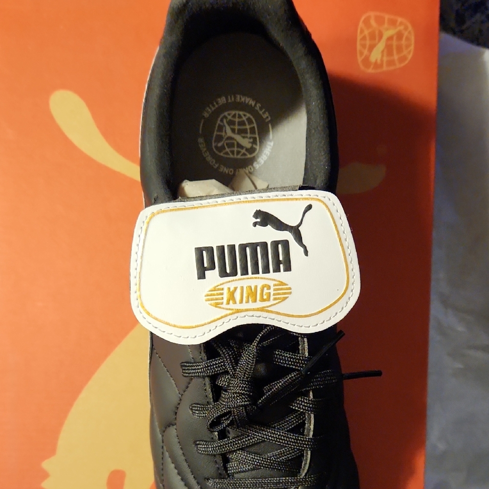 PUMA King Black Athletic Shoes